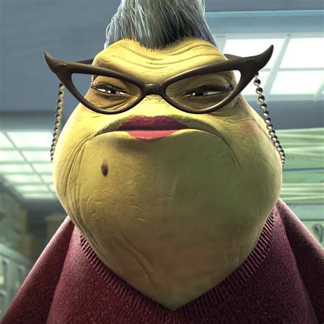 monsters inc lady with glasses.